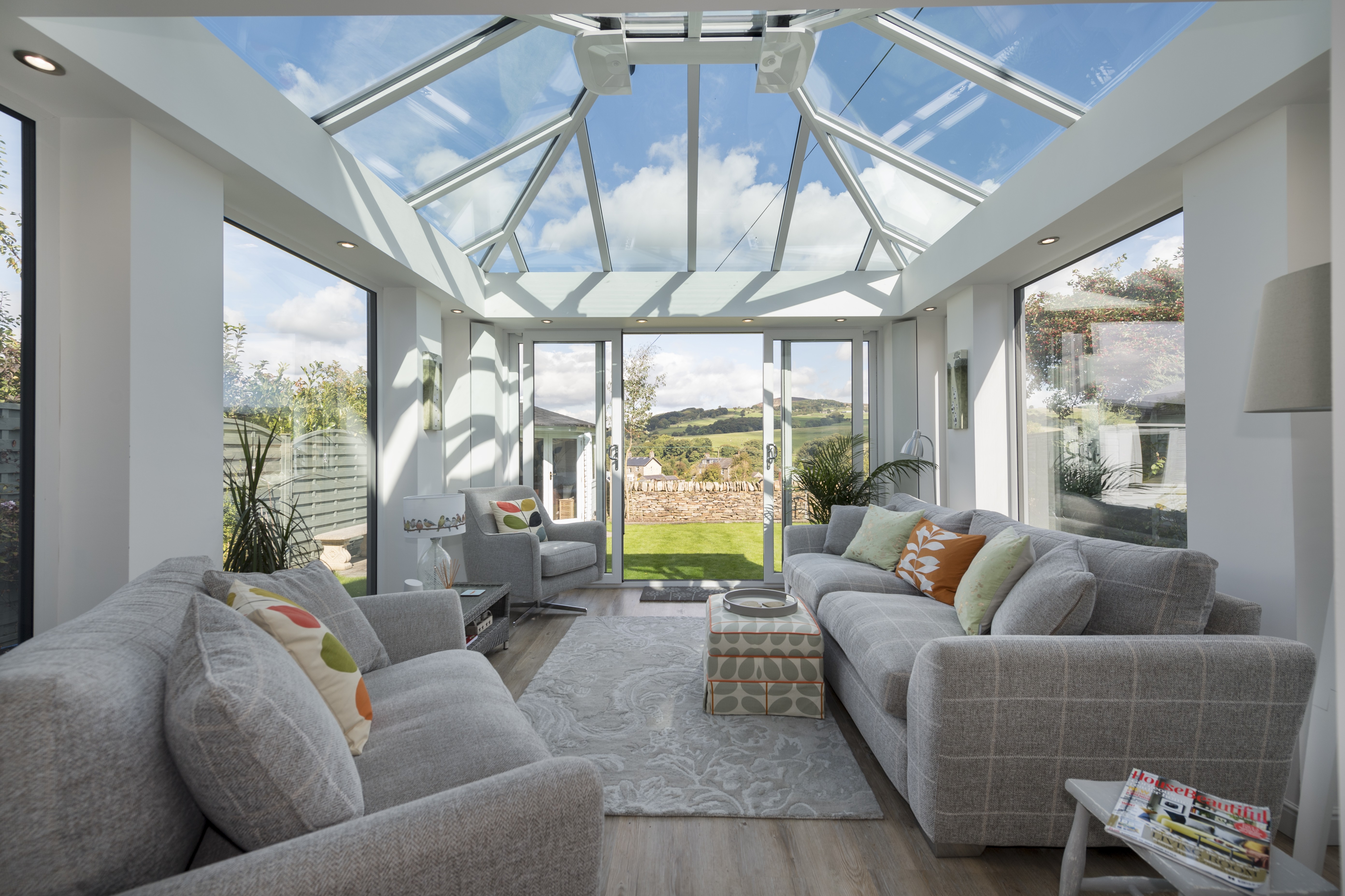 Glass Conservatory Roof