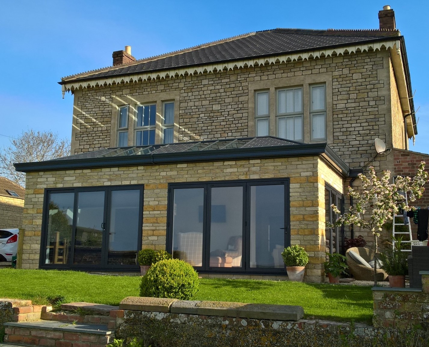 Glass house extension Bracknell