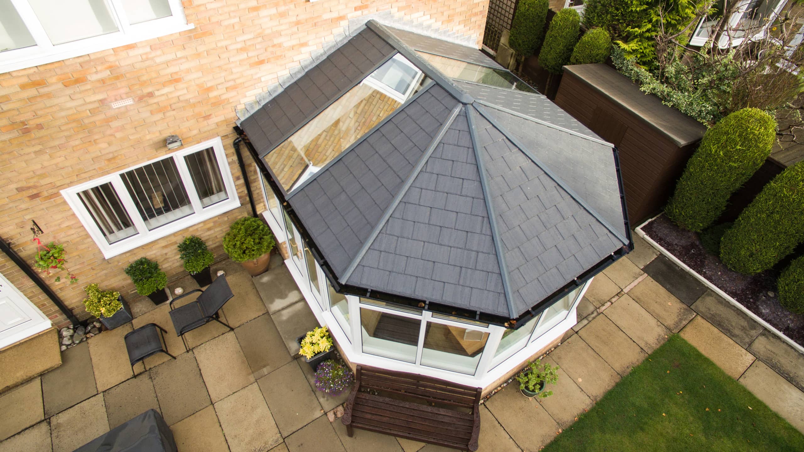 southcote tiled roof conservatory