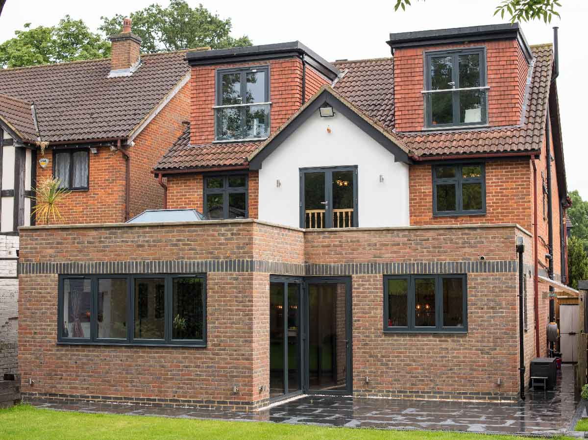 aluminium bifold doors conservatory project